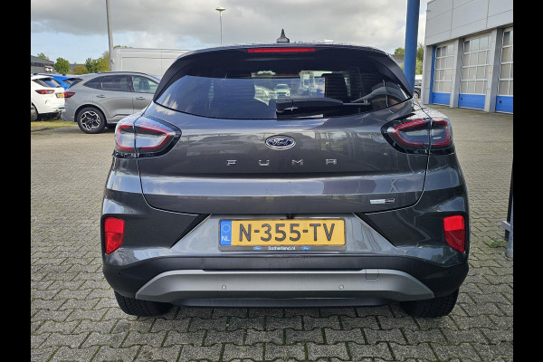 Ford Puma 1.0 EcoBoost Hybrid Titanium X Adaptive cruise control | Half leder | Full led | Achteruitrijcamera | Elektrisch bedienbare achterklep | Keyless entry | 18'' velgen etc.