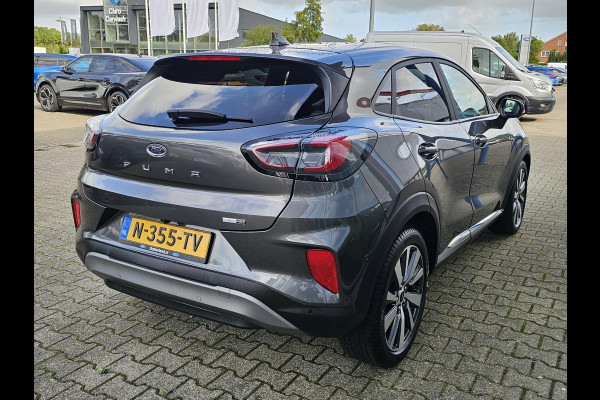 Ford Puma 1.0 EcoBoost Hybrid Titanium X Adaptive cruise control | Half leder | Full led | Achteruitrijcamera | Elektrisch bedienbare achterklep | Keyless entry | 18'' velgen etc.