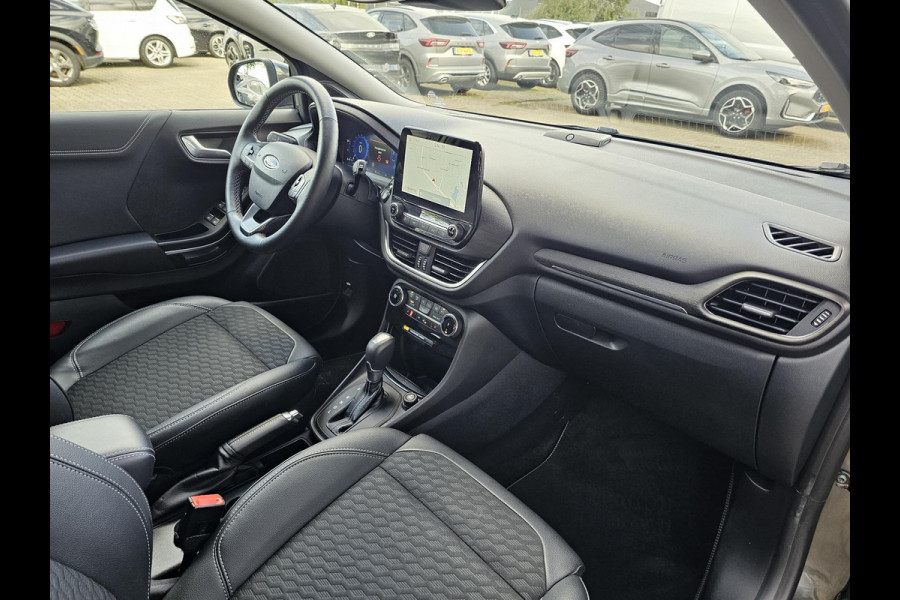 Ford Puma 1.0 EcoBoost Hybrid Titanium X Adaptive cruise control | Half leder | Full led | Achteruitrijcamera | Elektrisch bedienbare achterklep | Keyless entry | 18'' velgen etc.