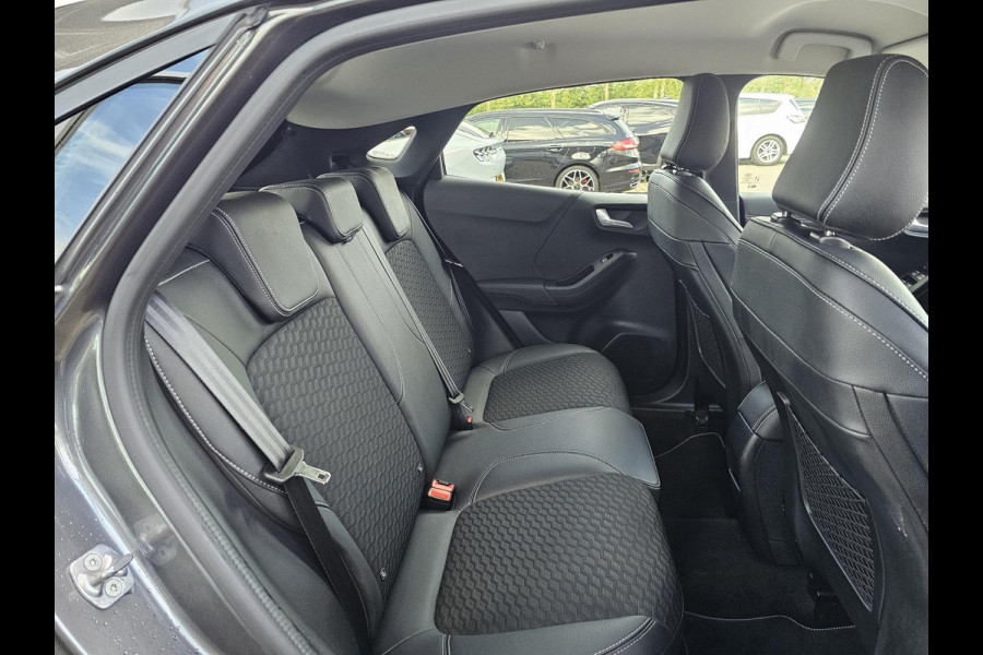 Ford Puma 1.0 EcoBoost Hybrid Titanium X Adaptive cruise control | Half leder | Full led | Achteruitrijcamera | Elektrisch bedienbare achterklep | Keyless entry | 18'' velgen etc.