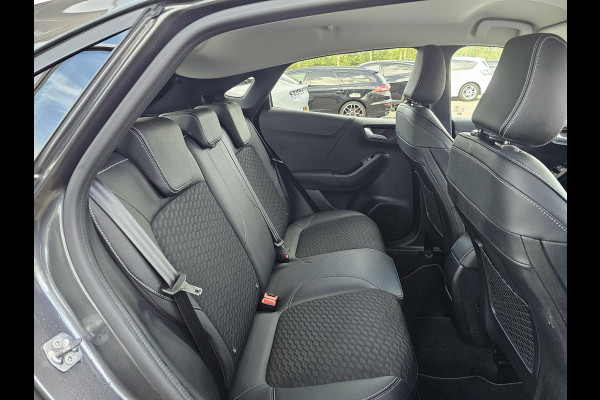 Ford Puma 1.0 EcoBoost Hybrid Titanium X Adaptive cruise control | Half leder | Full led | Achteruitrijcamera | Elektrisch bedienbare achterklep | Keyless entry | 18'' velgen etc.