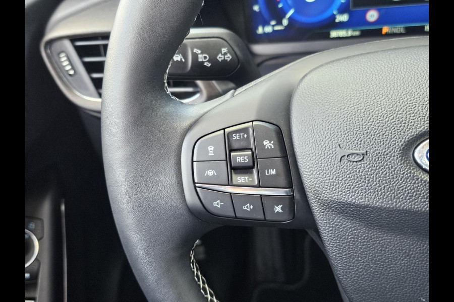 Ford Puma 1.0 EcoBoost Hybrid Titanium X Adaptive cruise control | Half leder | Full led | Achteruitrijcamera | Elektrisch bedienbare achterklep | Keyless entry | 18'' velgen etc.