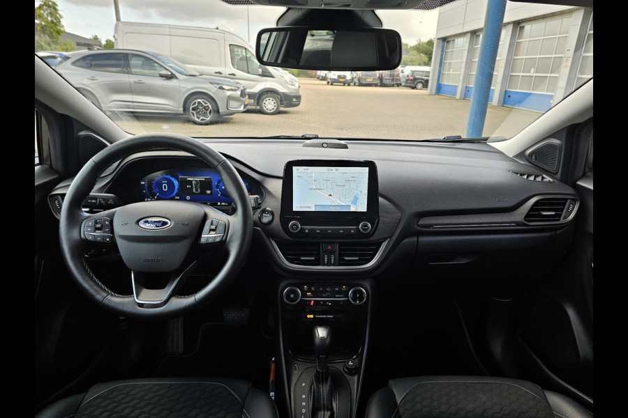 Ford Puma 1.0 EcoBoost Hybrid Titanium X Adaptive cruise control | Half leder | Full led | Achteruitrijcamera | Elektrisch bedienbare achterklep | Keyless entry | 18'' velgen etc.