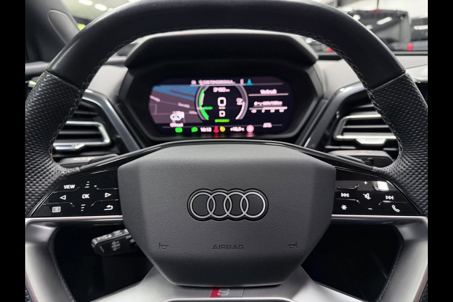 Audi Q4 Sportback e-tron 50 quattro 21" 3X S-LINE LEDER+ M-STOELEN/PANO/H-UP/SONOS/DAB/CARPLAY/ADAPT-CRUISE///