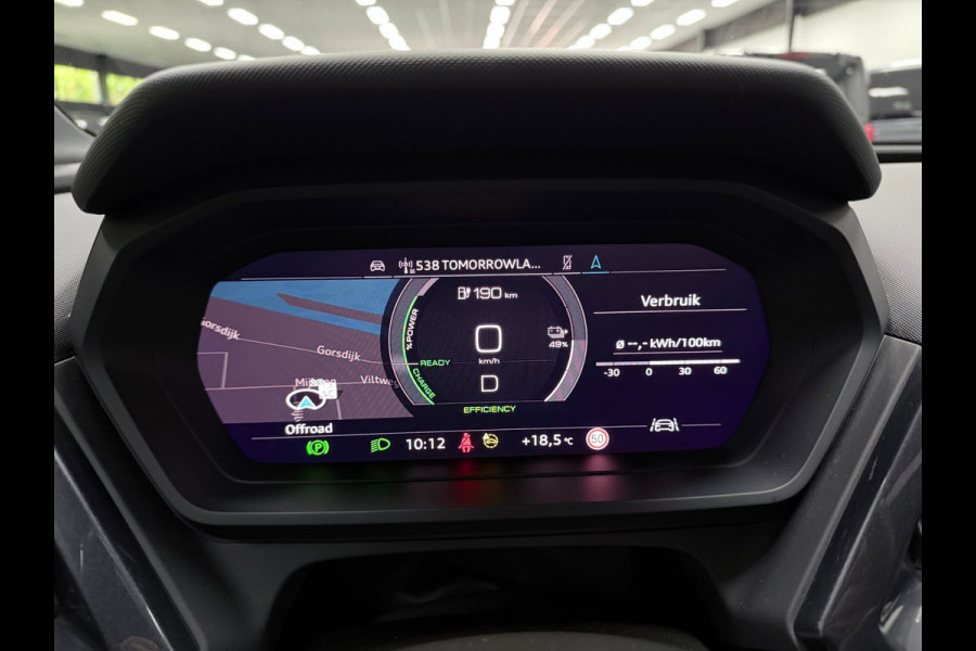 Audi Q4 Sportback e-tron 50 quattro 21" 3X S-LINE LEDER+ M-STOELEN/PANO/H-UP/SONOS/DAB/CARPLAY/ADAPT-CRUISE///