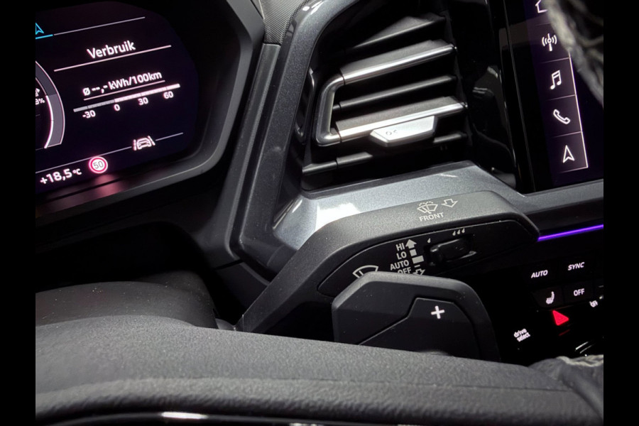 Audi Q4 Sportback e-tron 50 quattro 21" 3X S-LINE LEDER+ M-STOELEN/PANO/H-UP/SONOS/DAB/CARPLAY/ADAPT-CRUISE///