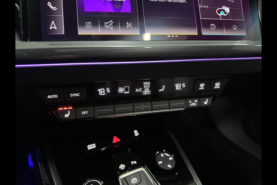 Audi Q4 Sportback e-tron 50 quattro 21" 3X S-LINE LEDER+ M-STOELEN/PANO/H-UP/SONOS/DAB/CARPLAY/ADAPT-CRUISE///