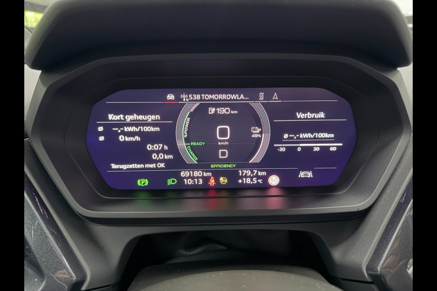 Audi Q4 Sportback e-tron 50 quattro 21" 3X S-LINE LEDER+ M-STOELEN/PANO/H-UP/SONOS/DAB/CARPLAY/ADAPT-CRUISE///