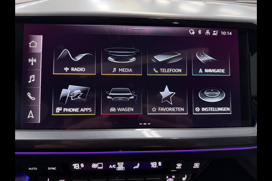 Audi Q4 Sportback e-tron 50 quattro 21" 3X S-LINE LEDER+ M-STOELEN/PANO/H-UP/SONOS/DAB/CARPLAY/ADAPT-CRUISE///