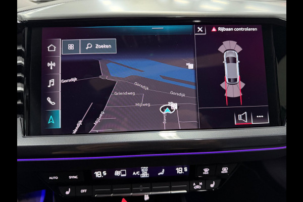 Audi Q4 Sportback e-tron 50 quattro 21" 3X S-LINE LEDER+ M-STOELEN/PANO/H-UP/SONOS/DAB/CARPLAY/ADAPT-CRUISE///