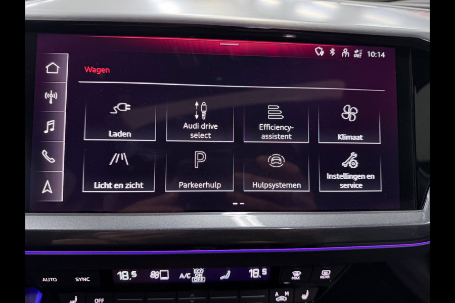 Audi Q4 Sportback e-tron 50 quattro 21" 3X S-LINE LEDER+ M-STOELEN/PANO/H-UP/SONOS/DAB/CARPLAY/ADAPT-CRUISE///