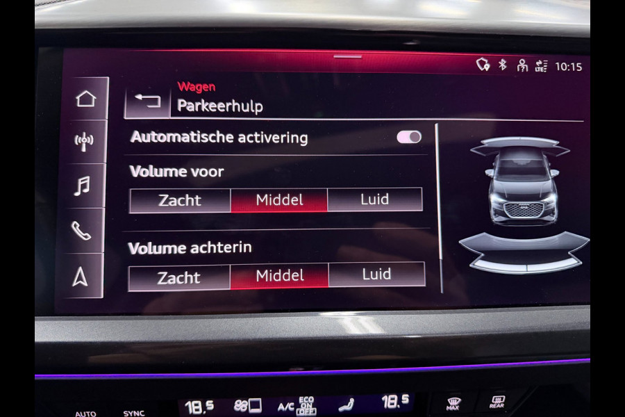 Audi Q4 Sportback e-tron 50 quattro 21" 3X S-LINE LEDER+ M-STOELEN/PANO/H-UP/SONOS/DAB/CARPLAY/ADAPT-CRUISE///