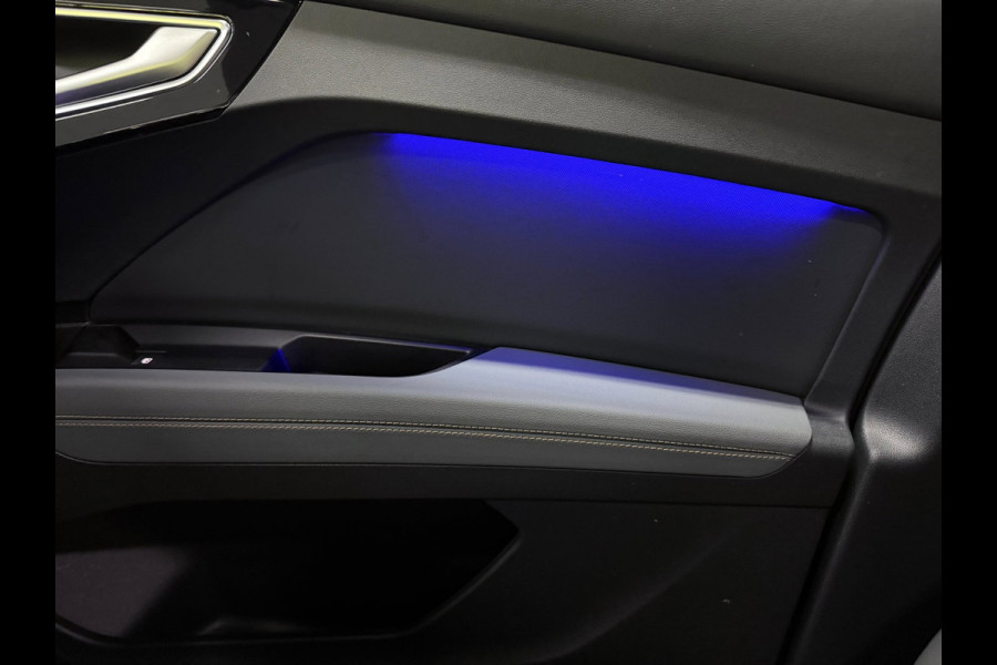 Audi Q4 Sportback e-tron 50 quattro 21" 3X S-LINE LEDER+ M-STOELEN/PANO/H-UP/SONOS/DAB/CARPLAY/ADAPT-CRUISE///