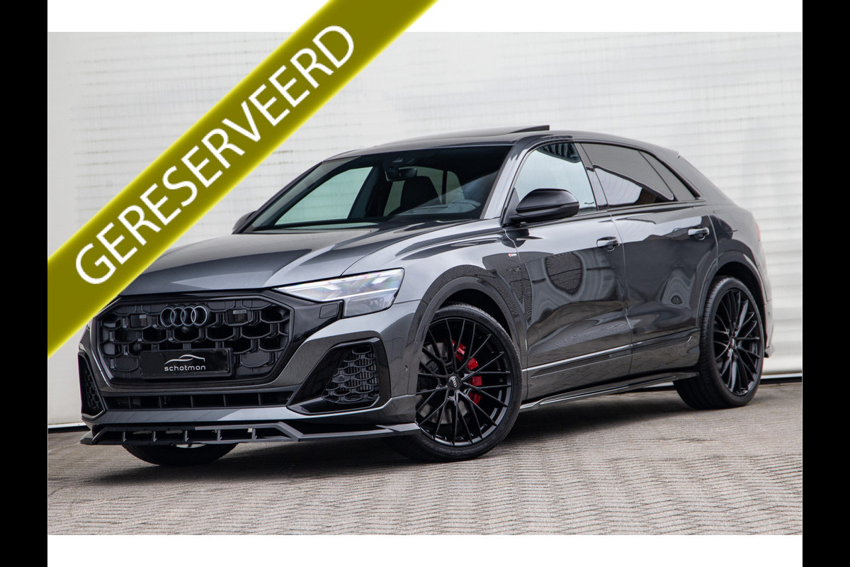 Audi Q8 60 TFSI e quattro Competition Head-up, RS stoelen, Massage, Achterasbesturing, 23"