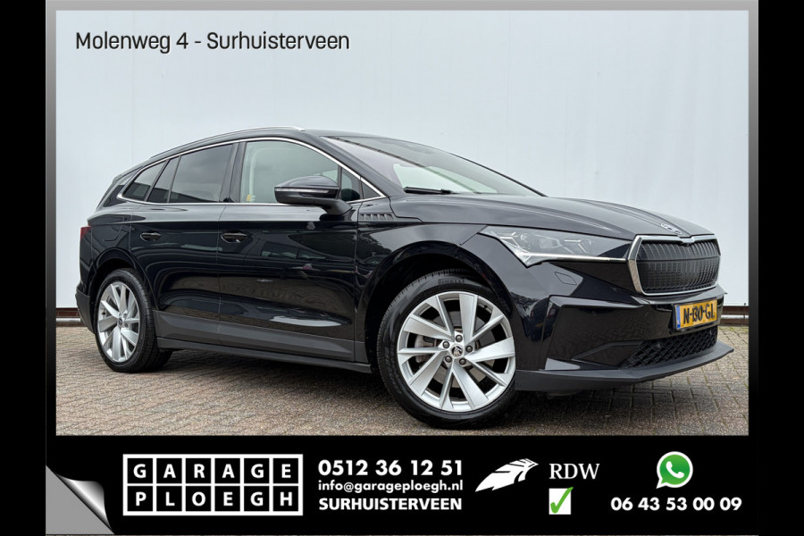 Škoda ENYAQ iV 80 First Edition Soh 92% Adap.Cruise Leer Memory Stoel/Stuurverw Camera Uitstraling!