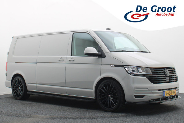 Volkswagen Transporter 2.0 TDI DSG L2H1 Leer, 3-Zits, Camera, Cruise, Airco, Apple Carplay, SideSteps, Elektrisch Pakket, 18''