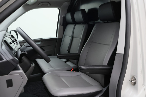Volkswagen Transporter 2.0 TDI DSG L2H1 Leer, 3-Zits, Camera, Cruise, Airco, Apple Carplay, SideSteps, Elektrisch Pakket, 18''