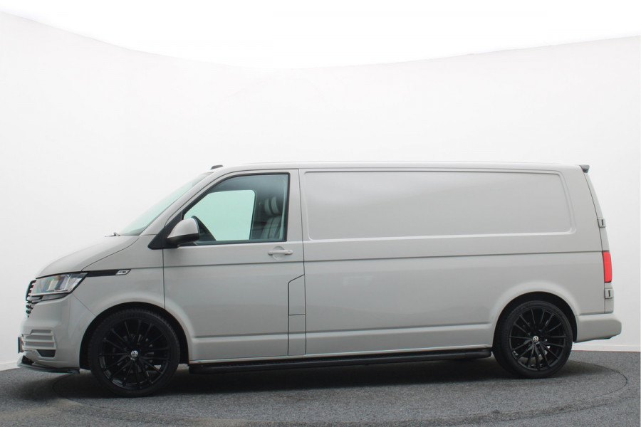 Volkswagen Transporter 2.0 TDI DSG L2H1 Leer, 3-Zits, Camera, Cruise, Airco, Apple Carplay, SideSteps, Elektrisch Pakket, 18''