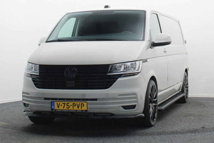 Volkswagen Transporter 2.0 TDI DSG L2H1 Leer, 3-Zits, Camera, Cruise, Airco, Apple Carplay, SideSteps, Elektrisch Pakket, 18''