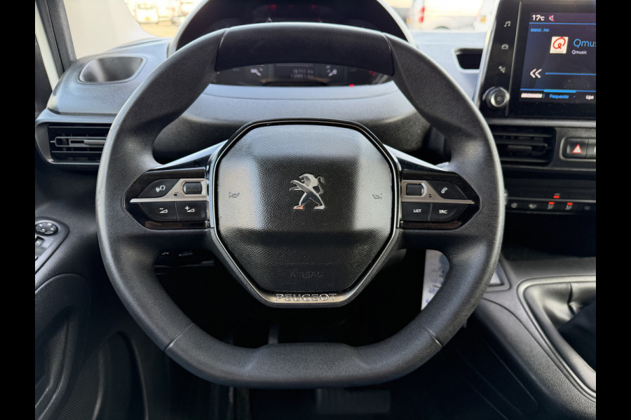 Peugeot Partner 1.5 BlueHDI 102pk Premium / vaste prijs rijklaar € 10.950 ex btw / 6 versnellingen / lease vanaf € 185 / trekhaak 1500 kg / dakdragers / airco / cruise / euro 6 / bpm vrij