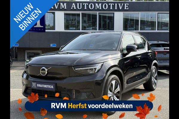 Volvo XC40 Recharge Core 70 kWh VAN: € 31.900- VOOR: € 29.877,- UW HERFSTVOORDEEL: € 2.023,-| SOH 91%| ELEK. TREKHAAK| WINTERPAKKET| STOEL +STUURVERWARMING| WARMTEPOMP| ACHTERUITRIJCAMERA| RIJKLAARPRIJS INCL. 12 MND BOVAG GARANTIE