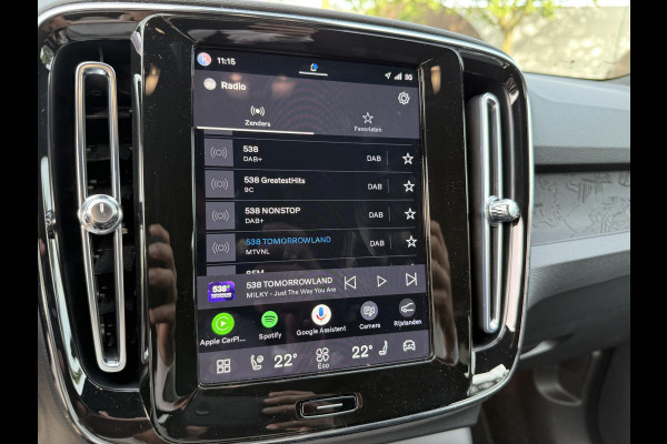 Volvo XC40 Recharge Core 70 kWh VAN: € 31.900- VOOR: € 29.877,- UW HERFSTVOORDEEL: € 2.023,-| SOH 91%| ELEK. TREKHAAK| WINTERPAKKET| STOEL +STUURVERWARMING| WARMTEPOMP| ACHTERUITRIJCAMERA| RIJKLAARPRIJS INCL. 12 MND BOVAG GARANTIE