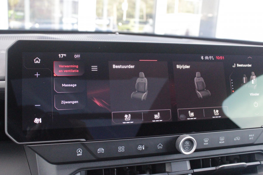 Jeep Compass 1.2 145PK e-Hybrid FIRST EDITION | PANORAMADAK: TWEEDELIG PANORAMISCH SCHUIF-/KANTELDAK | PREMIUM PACK: FOCAL PREMIUM AUDIO/STOELMASSAGE VÓÓR/STOELVENTILATIE VÓÓR/ELEKTRISCH VERSTELBARE VOORSTOELEN MET GEHEUGENFUNCTIE/GLANZEND ZWART GESPOTEN BUMPERS | CONVENIENCE PACK: 360° CAMERA /PARKEERSENSOREN VÓÓR, ACHTER & ZIJDELINGS/BLIND SPOT MONITORING/PEDAALVERWARMINGSPREVENTIE | PACIFIC BLUE | LED MATRIX KOPLAMPEN | 18" LICHTMETALEN VELGEN | VERLICHTE 7-SLEUFS GRILL | PRIVACY GLASS | STOEL/STUUR VERWARMING | VERWARMBARE VOORRUITRAND |SFEERVERLICHTING | ELEKTRISCH BEDIENBARE