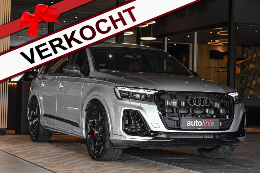 Audi Q7 60 TFSI e quattro Pro Line S Competition, Carbon, Massage, Luchtvering, Alcantara, 4-wielsturing, 360 3D, OLED, B&O, HUD!