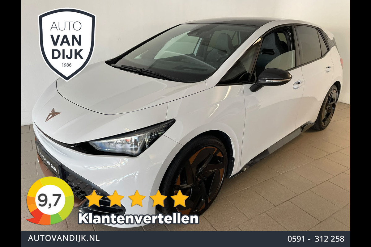 CUPRA Born Copper Edition One 62 kWh AUTOMAAT AIRCO NAVI HEAD UP DISPLAY ELEK STOELEN STOELVERW VELGEN PRIVACYGLAS ZEER NETTE AUTO
