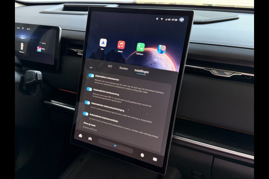 Jaecoo 7 1.5 GDI SHS-P 347PK EXCLUSIVE PANO 19''LMV 360CAM HEADUP STUUR/STOEL/VERW/VENTILATIE ELEK.STOELEN ELEK.KLEP Olive/Zwart / Zwart Dak / Zwarte spiegels