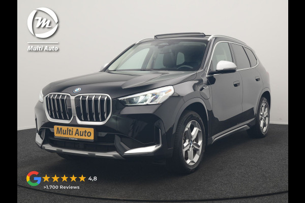 BMW X1 xDrive30e X Line PHEV 326pk Dealer O.H. | Trekhaak Af Fabriek | Panodak | Camera | Harman / Kardon | Lederen Voorstoelen Memory & Verwarmd | Sfeerverlichting | Apple Carplay | Navigatie | DAB | Cruise Control | Plug In Hybrid |