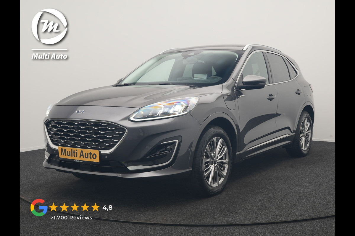 Ford Kuga 2.5 PHEV Vignale 225pk Dealer O.H. | Trekhaak Af Fabriek | Adaptive Cruise | 360 Camera | Head Up | Bang & Olufsen | Lederen Sportstoelen Memory & Verwarmd | Keyless | BLIS | Stuur Verwarmd | Apple Carplay | Navigatie | DAB |  Plug In Hybrid |