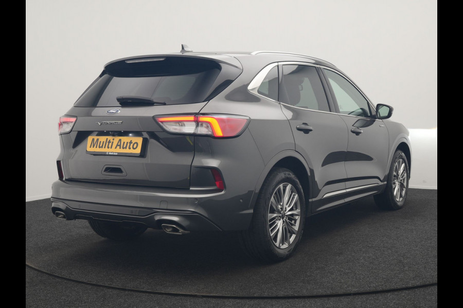 Ford Kuga 2.5 PHEV Vignale 225pk Dealer O.H. | Trekhaak Af Fabriek | Adaptive Cruise | 360 Camera | Head Up | Bang & Olufsen | Lederen Sportstoelen Memory & Verwarmd | Keyless | BLIS | Stuur Verwarmd | Apple Carplay | Navigatie | DAB |  Plug In Hybrid |