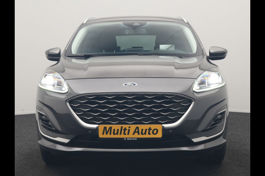 Ford Kuga 2.5 PHEV Vignale 225pk Dealer O.H. | Trekhaak Af Fabriek | Adaptive Cruise | 360 Camera | Head Up | Bang & Olufsen | Lederen Sportstoelen Memory & Verwarmd | Keyless | BLIS | Stuur Verwarmd | Apple Carplay | Navigatie | DAB |  Plug In Hybrid |