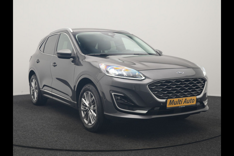 Ford Kuga 2.5 PHEV Vignale 225pk Dealer O.H. | Trekhaak Af Fabriek | Adaptive Cruise | 360 Camera | Head Up | Bang & Olufsen | Lederen Sportstoelen Memory & Verwarmd | Keyless | BLIS | Stuur Verwarmd | Apple Carplay | Navigatie | DAB |  Plug In Hybrid |