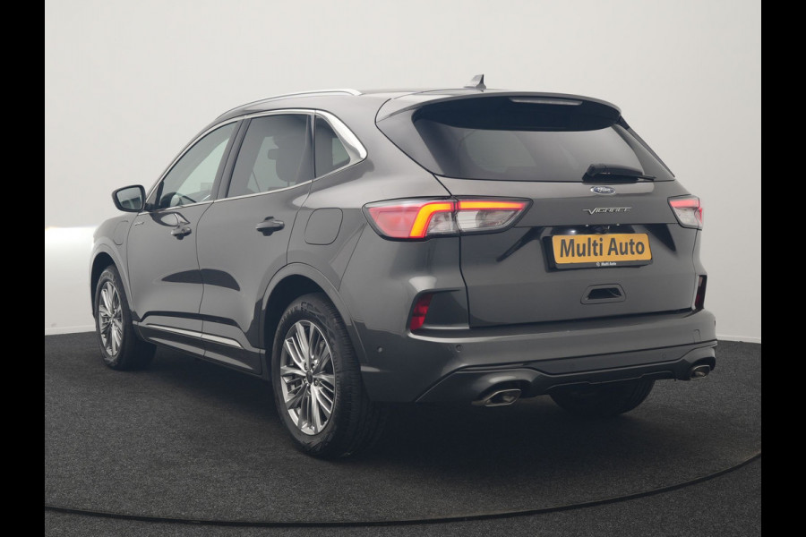 Ford Kuga 2.5 PHEV Vignale 225pk Dealer O.H. | Trekhaak Af Fabriek | Adaptive Cruise | 360 Camera | Head Up | Bang & Olufsen | Lederen Sportstoelen Memory & Verwarmd | Keyless | BLIS | Stuur Verwarmd | Apple Carplay | Navigatie | DAB |  Plug In Hybrid |