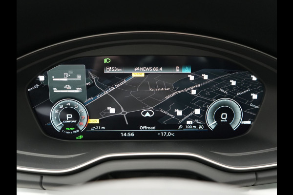 Audi Q5 50 TFSI e 2x S Line PHEV 300pk Dealer O.H. | Panodak | 360 Camera | Head Up | Lederen Sportstoelen Verwarmd | Keyless | Apple Carplay | Cruise Control | Virtual Cockpit | Navigatie | DAB | 19"L.M | Plug In Hybrid |