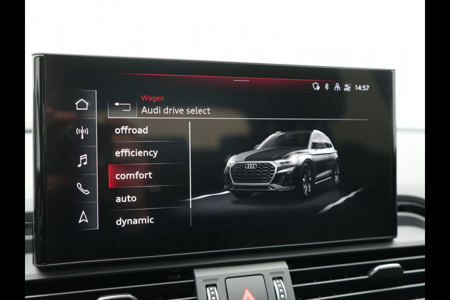 Audi Q5 50 TFSI e 2x S Line PHEV 300pk Dealer O.H. | Panodak | 360 Camera | Head Up | Lederen Sportstoelen Verwarmd | Keyless | Apple Carplay | Cruise Control | Virtual Cockpit | Navigatie | DAB | 19"L.M | Plug In Hybrid |