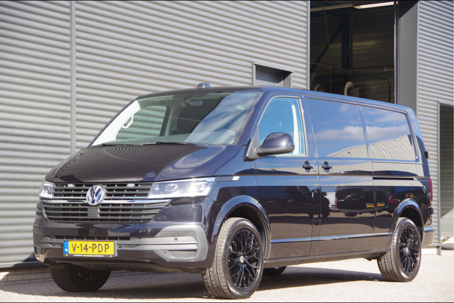 Volkswagen Transporter 2.0 TDI L2 3-ZITS, 150PK AUT. LED, 2X SCHUIFDEUR, TREKHAAK, STANDKACHEL, STOELVERWARMING, CAMERA, ADAPT. CRUISE, AIRCO, DUBBELE