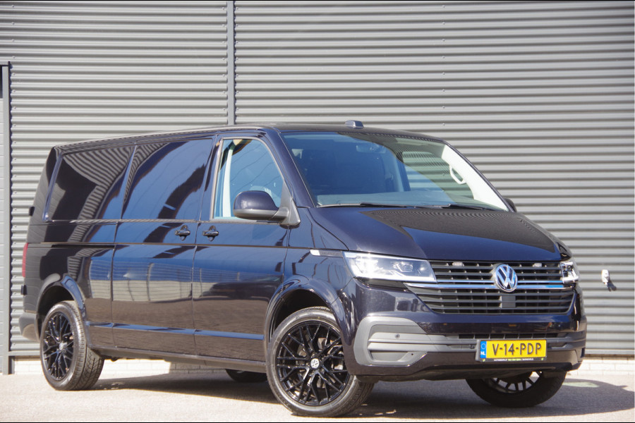 Volkswagen Transporter 2.0 TDI L2 3-ZITS, 150PK AUT. LED, 2X SCHUIFDEUR, TREKHAAK, STANDKACHEL, STOELVERWARMING, CAMERA, ADAPT. CRUISE, AIRCO, DUBBELE