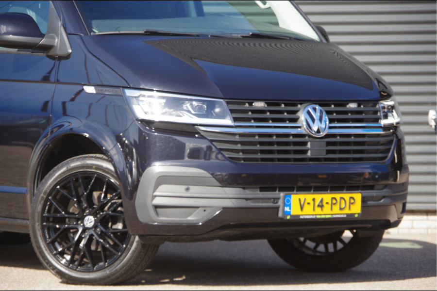 Volkswagen Transporter 2.0 TDI L2 3-ZITS, 150PK AUT. LED, 2X SCHUIFDEUR, TREKHAAK, STANDKACHEL, STOELVERWARMING, CAMERA, ADAPT. CRUISE, AIRCO, DUBBELE