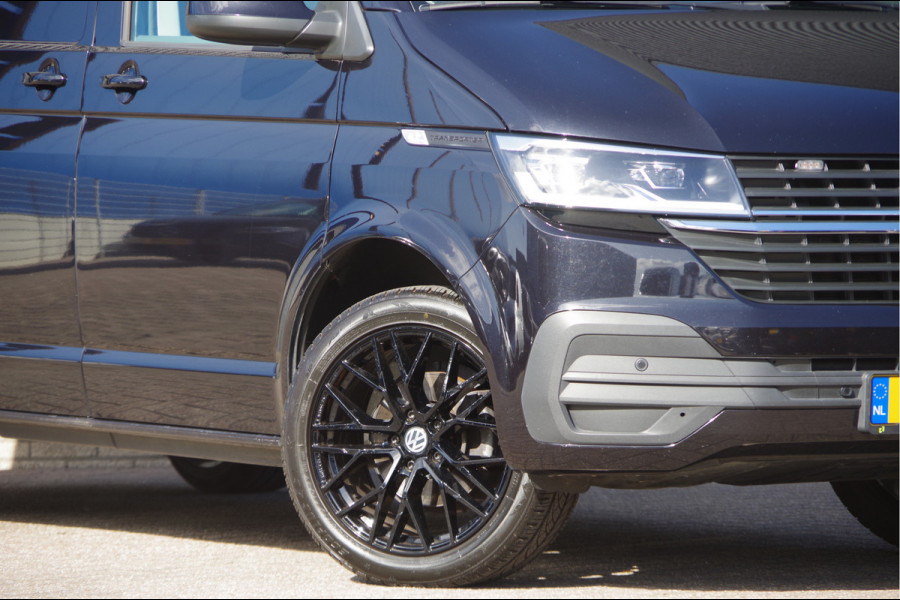 Volkswagen Transporter 2.0 TDI L2 3-ZITS, 150PK AUT. LED, 2X SCHUIFDEUR, TREKHAAK, STANDKACHEL, STOELVERWARMING, CAMERA, ADAPT. CRUISE, AIRCO, DUBBELE