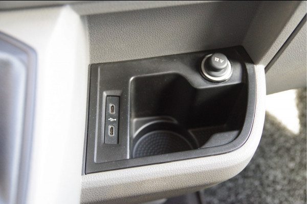 Volkswagen Transporter 2.0 TDI L2 3-ZITS, 150PK AUT. LED, 2X SCHUIFDEUR, TREKHAAK, STANDKACHEL, STOELVERWARMING, CAMERA, ADAPT. CRUISE, AIRCO, DUBBELE