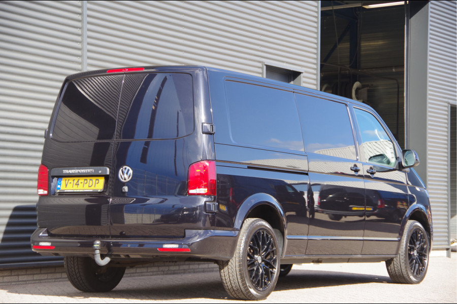Volkswagen Transporter 2.0 TDI L2 3-ZITS, 150PK AUT. LED, 2X SCHUIFDEUR, TREKHAAK, STANDKACHEL, STOELVERWARMING, CAMERA, ADAPT. CRUISE, AIRCO, DUBBELE
