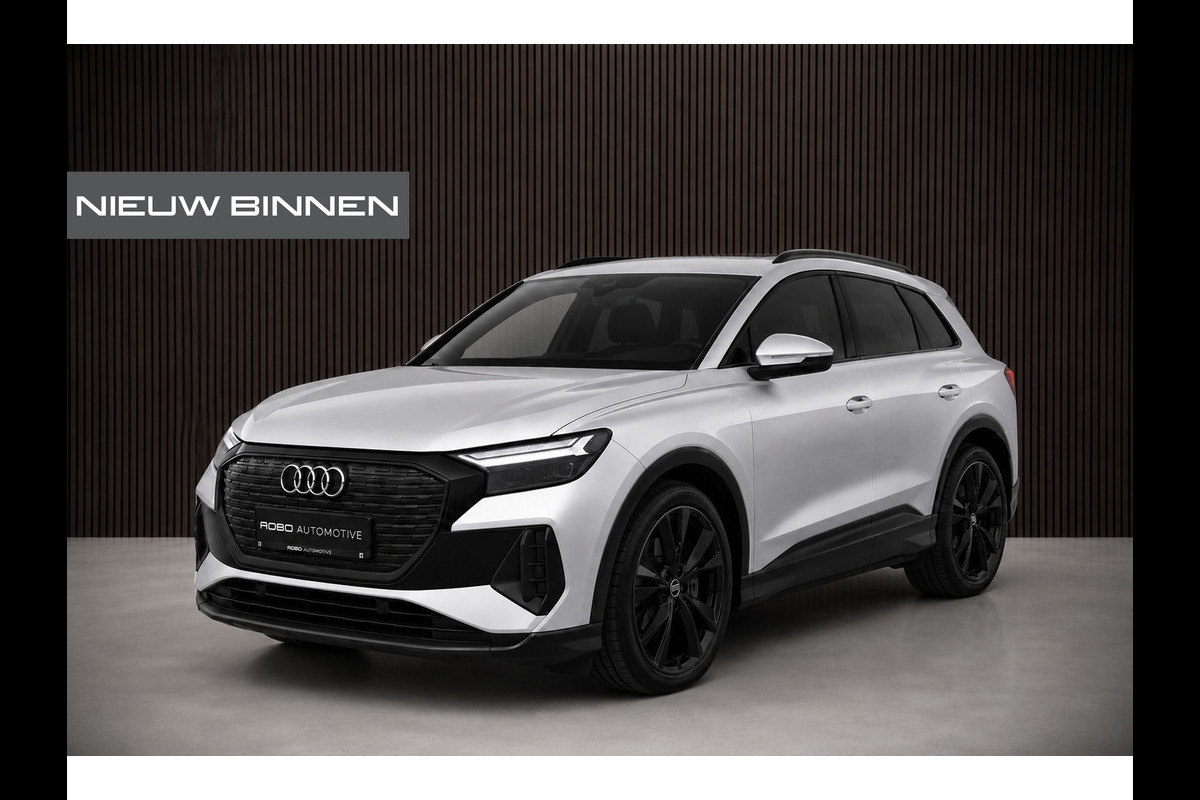 Audi Q4 e-tron 40 Advanced edition 77 kWh | Stoelverwarming | Adaptive Cruise Control | Camera | Parkeersensoren | Keyless | Navigatie | Apple Carplay | Climate Control | Leer | Warmtepomp | SOH 97,08%
