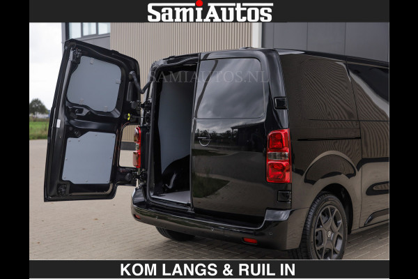 Opel Vivaro BLACK OPS | GEHEEL COMPLEET | €27950,- excl HOUTEN VLOER EN WANDEN 3 PERSSONS | 2 DELIG ACHTER DEUREN | LADE SCHUIF BAK | 2.0D 1 FULL LED | SCHUIF DEUR | GEHEEL ZWART | MOOIE STOERE BUS |