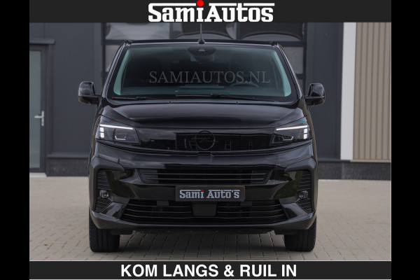 Opel Vivaro BLACK OPS | GEHEEL COMPLEET | €27950,- excl HOUTEN VLOER EN WANDEN 3 PERSSONS | 2 DELIG ACHTER DEUREN | LADE SCHUIF BAK | 2.0D 1 FULL LED | SCHUIF DEUR | GEHEEL ZWART | MOOIE STOERE BUS |