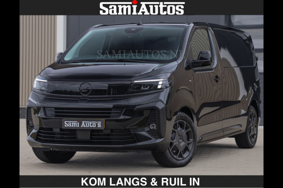 Opel Vivaro BLACK OPS | GEHEEL COMPLEET | €27950,- excl HOUTEN VLOER EN WANDEN 3 PERSSONS | 2 DELIG ACHTER DEUREN | LADE SCHUIF BAK | 2.0D 1 FULL LED | SCHUIF DEUR | GEHEEL ZWART | MOOIE STOERE BUS |