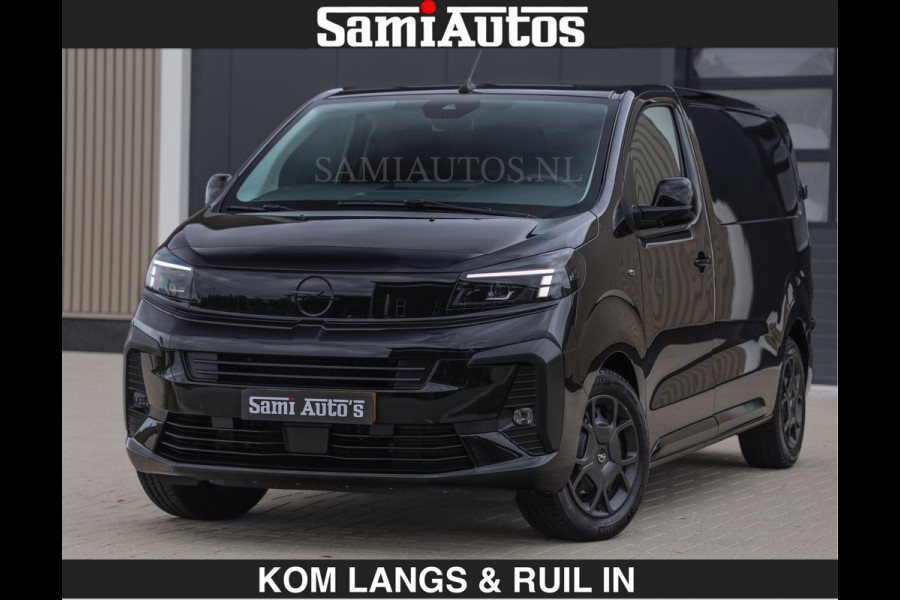 Opel Vivaro BLACK OPS | GEHEEL COMPLEET | €27950,- excl HOUTEN VLOER EN WANDEN 3 PERSSONS | 2 DELIG ACHTER DEUREN | LADE SCHUIF BAK | 2.0D 1 FULL LED | SCHUIF DEUR | GEHEEL ZWART | MOOIE STOERE BUS |