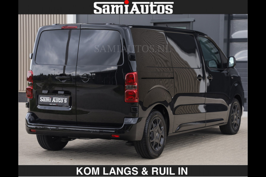 Opel Vivaro BLACK OPS | GEHEEL COMPLEET | €27950,- excl HOUTEN VLOER EN WANDEN 3 PERSSONS | 2 DELIG ACHTER DEUREN | LADE SCHUIF BAK | 2.0D 1 FULL LED | SCHUIF DEUR | GEHEEL ZWART | MOOIE STOERE BUS |
